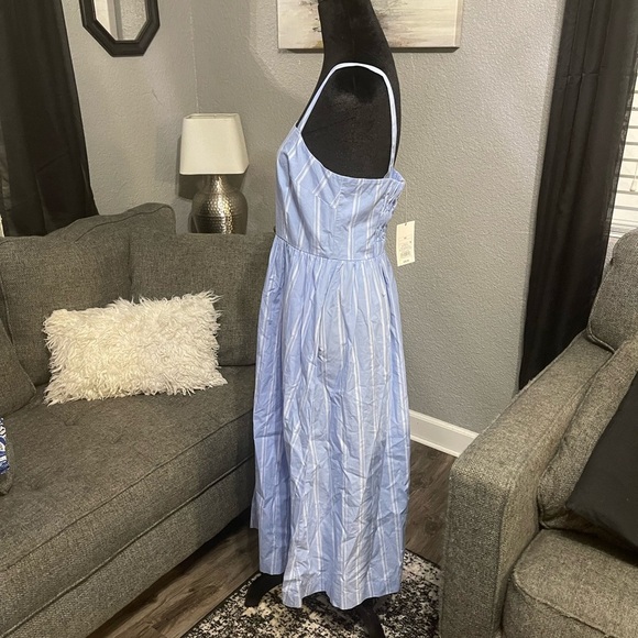NEW💙 Blue Stripe Sundress - Picture 2 of 6